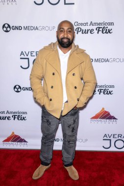 Aktör Exie Booker, TCL Çin Tiyatrosu, Los Angeles, CA, 1 Ekim 2024 'te AVERAGE Joe' nun dünya prömiyerine katıldı.