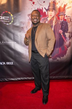 Aktör Greg 'The Shogun' Tatum, 9 Ekim 2024 'te Los Angeles Güzel Sanatlar Tiyatrosu' nda Kara CREEK 'in Özel Los Angeles galasına katıldı.