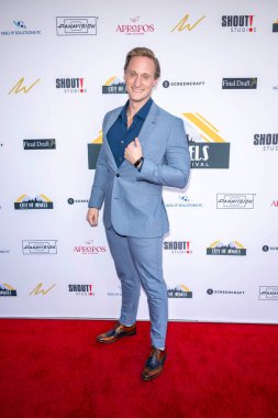 Actor /Producer Nathaniel Dolquist  attends 2024 City of Angels Women's Film Fest and Awards at Harmony Gold Theater, Los Angeles, CA, October 13th, 2024 clipart