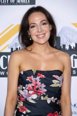 Senarist Rachel Walsh-Williams, 13 Ekim 2024 'te Harmony Gold Theater, Los Angeles' ta Melek Kadın Film Festivali ve Ödülleri 'ne katıldı.