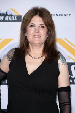 Yazar / Yönetmen Stephanie Williams, Harmony Gold Theater, Los Angeles, CA, 13 Ekim 2024 'te Melek Kadın Film Festivali ve Ödülleri' ne katıldı.