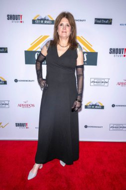 Yazar / Yönetmen Stephanie Williams, Harmony Gold Theater, Los Angeles, CA, 13 Ekim 2024 'te Melek Kadın Film Festivali ve Ödülleri' ne katıldı.