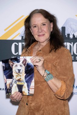 Director Patsy Dunn attends 2024 City of Angels Women's Film Fest and Awards at Harmony Gold Theater, Los Angeles, CA, October 13th, 2024 clipart