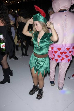 Actress Kennedy Garcia dances at 3rd Annual All Ghouls Gala benefiting Autism Care Today at a private residence, Los Angeles, CA, October 26th, 2024 clipart