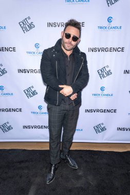 Aktör David Josh Lawrence, The Crime Thriller 'ın Los Angeles Premiere' ini sunar. Harmony Gold Theater, Los Angeles, CA, 12 Kasım 2024