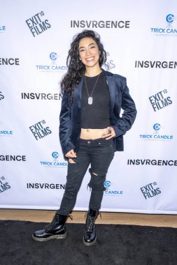 Aktris Shontae Saldana, Los Angeles 'taki The Crime Thriller' ın galasını sunar. Harmony Gold Theater, Los Angeles, CA, 12 Kasım 2024