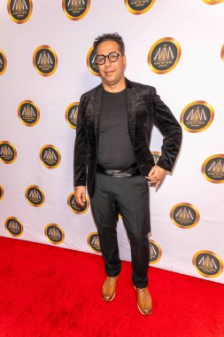 Müzisyen Yusuf Guezoum, 20 Kasım 2024 'te AVALON Hollywood ve Bardot, Los Angeles' ta düzenlenen Hollywood Medya Ödülleri 'ne katıldı.