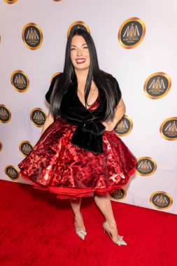 Müzisyen Skye Drynan, 20 Kasım 2024 'te AVALON Hollywood ve Bardot, Los Angeles' ta düzenlenen Hollywood Medya Ödülleri 'ne katıldı.