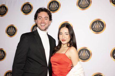 Müzisyen Matt Cook, AVALON Hollywood ve Bardot, Los Angeles 'ta 20 Kasım 2024' te düzenlenen Hollywood Medya Ödülleri 'ne katıldı.