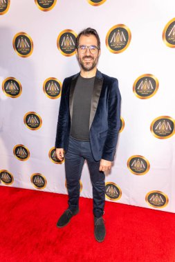 Müzisyen Laurent Courbier, 20 Kasım 2024 'te AVALON Hollywood ve Bardot, Los Angeles' ta düzenlenen The Hollywood Music In Media Ödülleri 'ne katıldı.