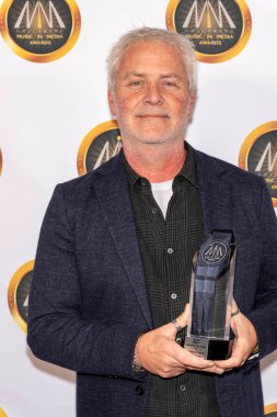 Müzisyen Blake Neely, 20 Kasım 2024 'te AVALON Hollywood ve Bardot, Los Angeles' taki Hollywood Medya Ödülleri 'ne katıldı.