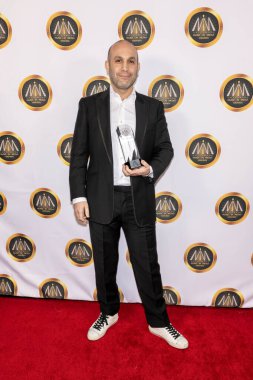 Müzisyen Ilan Eshkeri, 20 Kasım 2024 'te AVALON Hollywood ve Bardot, Los Angeles' ta düzenlenen Hollywood Medya Ödülleri 'ne katıldı.