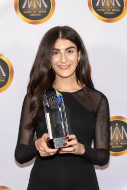 Müzisyen Kara Talve, AVALON Hollywood ve Bardot, Los Angeles, CA 'da 2024 Hollywood Medya Ödülleri' ne katıldı.