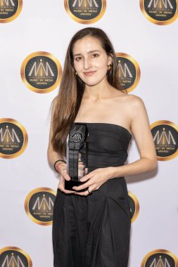 Musician Sara Barone attends 2024 The Hollywood Music In Media Awards at AVALON Hollywood and Bardot, Los Angeles, CA, November 20th, 2024 clipart