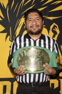 The Cats Crawl Theater, Los Angeles, CA, 29 Aralık 2024 'te Iron Crew 2024 Dünya İlk Aksiyon Sahnesi Yarışmasına katıldı.