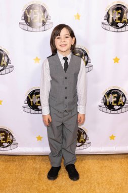 Aktör Miles Marthaller, 18 Ocak 2025 El Portal Tiyatrosu 'nda 9. Yıllık Genç Eğlence Ödülleri' ne katıldı.