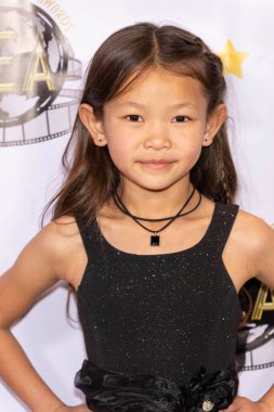 Aktris Remy Holt, 18 Ocak 2025 'te Los Angeles' taki El Portal Tiyatrosu 'nda düzenlenen 9.