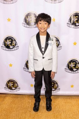 Aktör Jarvis Chan, 18 Ocak 2025 'te Los Angeles' taki El Portal Tiyatrosu 'nda düzenlenen 9.