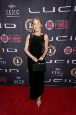 Stilist Rachel Lockwood, 19 Ocak 2025 'te Lucid Motors, Los Angeles' taki California İtfaiye Teşkilatı için düzenlenen Grammy Öncesi Başlangıç ve Bağış Gecesine katılıyor.