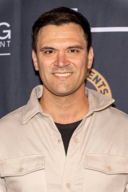 Aktör Kash Hovey, 19 Ocak 2025 'te Lucid Motors, Los Angeles' taki California İtfaiye Teşkilatı için düzenlenen Grammy Öncesi Başlangıç ve Bağış Gecesine katıldı.