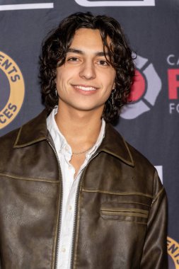 Şarkıcı David Lee, 19 Ocak 2025 'te Lucid Motors, Los Angeles' taki Kaliforniya Yangın Vakfı için düzenlenen Grammy Öncesi Başlangıç ve Bağış Gecesine katıldı.