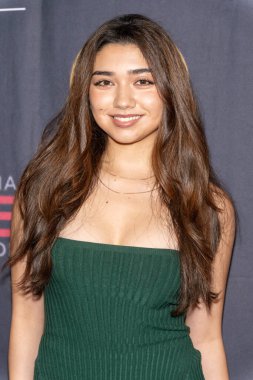 Aktris Julia Garcia, 19 Ocak 2025 'te Lucid Motors, Los Angeles' taki California İtfaiye Teşkilatı için düzenlenen Grammy Öncesi Başlama ve Bağış Gecesine katıldı.