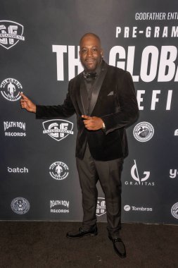 Producer Terry Williams attends Godfather Entertainment Presents Pre-Grammy's 2025 The Global Affair Benefit Gala at Gravitas Beverly Hills, Los Angeles, CA, February  1st, 2025 clipart