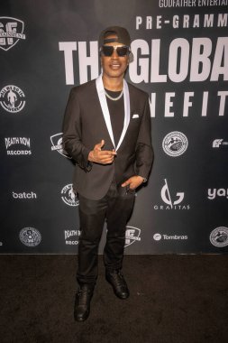 Actor / Comedian Kwame Siegel attends Godfather Entertainment Presents Pre-Grammy's 2025 The Global Affair Benefit Gala at Gravitas Beverly Hills, Los Angeles, CA, February  1st, 2025 clipart