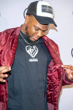 Müzikal Sanatçısı Jamiah Lindsey, 22 Şubat 2025 'te Los Angeles Beehive Los Angeles' ta Dakar Vakfı ve SOLA Impact ile birlikte LA FiREHEARTS BENEFIT 'e katıldı.