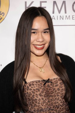 Aktris / Dansçı Alysa Gutierrez Sierra Key Elements PR ve KEMG Entertainment sunucularına katılıyor The Mint, Los Angeles, CA, 25 Şubat 2025