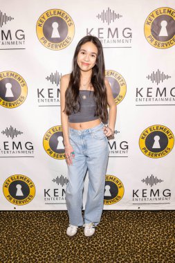 Aktris Alexa Gutierrez-Sierra, The Mint, Los Angeles, CA, 25 Şubat 2025 'te Key Elements PR ve KEMG Entertainment' a katıldı.