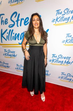 Aktris Crystal Thomas, New Comedy 's Stres Beni Öldürüyor' filminin Dünya Tiyatrosu 'na katıldı. Westwood Tiyatrosu, Los Angeles, CA, 28 Şubat 2025