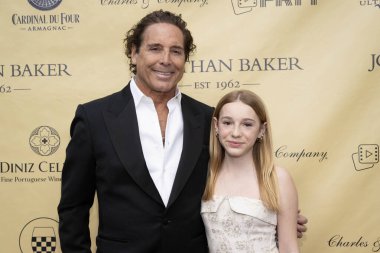 Yönetmen / Yapımcı Jonathan Baker, Aktris Sienna Baker, Hollywood Oscar 'ının İkonaları' na katıldı. Los Angeles Baker Malikanesi, CA, 2 Mart 2025