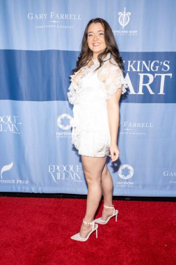 Aktris Emilie Doering, Los Angeles TV dizisinin galasına katılıyor. The Ice King 's Heart Studio 537, Los Angeles, CA, 19 Mart 2025