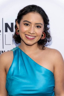 Aktris Vanessa Gelacio, 10 Nisan 2025 'te Harmony Gold Tiyatrosu' nda Los Angeles Prömiyeri 'ne katıldı.