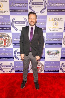 Aktör Jonathan Cooke, Los Angeles Galeri Tiyatrosu 'nda 16. Los Angeles Web Serisi Festivali Ödül Töreni' ne (LA Webfest) katıldı.