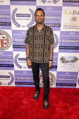 Aktör Trevor Donnelly, Los Angeles Galeri Tiyatrosu 'nda 16. Los Angeles Web Serisi Festivali Ödül Töreni' ne (LA Webfest) katıldı.