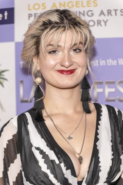 Aktris Alli Herman, Los Angeles Galeri Tiyatrosu 'nda 16. Los Angeles Web Serisi Festivali Ödül Töreni' ne (LA Webfest) katıldı.