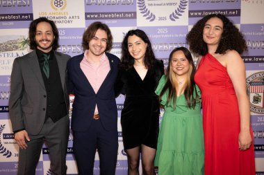 Aktör Shelby Ryan Lee, Aktör Jason Pollak, Aktris Michelle Takla, Aktris Ashley Kim, Aktris Michaela Skaribas Barnsdall Gallery Theatre, Los Angeles, CA, 2 Mayıs 202