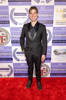 Aktör Riley Nottingham, Los Angeles Galeri Tiyatrosu 'nda 16. Los Angeles Web Serisi Festivali Ödül Töreni' ne (LA Webfest) katıldı.