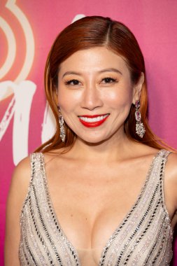 Aktris Ashlee Keating, 17 Mayıs 2025 'te Zouk LA, Los Angeles' ta düzenlenen 