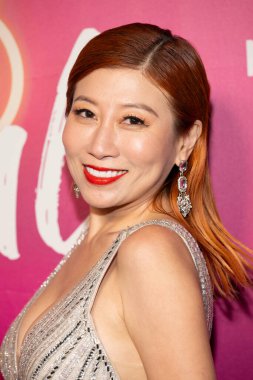 Aktris Ashlee Keating, 17 Mayıs 2025 'te Zouk LA, Los Angeles' ta düzenlenen 