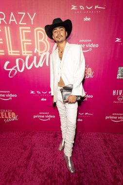 Aktris Ashlee Keating, 17 Mayıs 2025 'te Zouk LA, Los Angeles' ta düzenlenen 