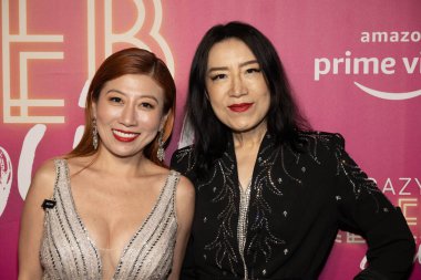 Aktris Ashlee Keating, 17 Mayıs 2025 'te Zouk LA, Los Angeles' ta düzenlenen 