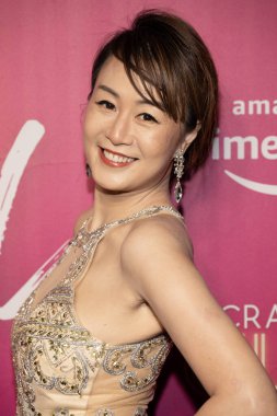 Aktris Ashlee Keating, 17 Mayıs 2025 'te Zouk LA, Los Angeles' ta düzenlenen 