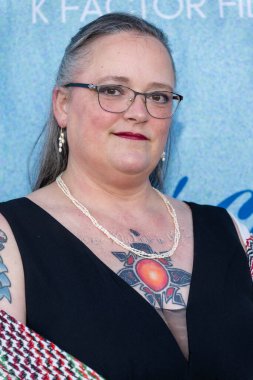 Aktris Carrie Jones 29 Mayıs 2025 'te Los Angeles' ta Laemmle Royal, Los Angeles, CA 'da 