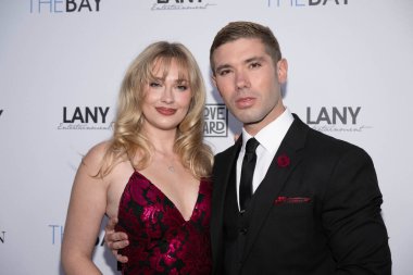 Aktris Michelle McBride, Aktör Kristos Andrews, 5 Haziran 2025 'te Los Angeles Özel Konutu' nda LANY Eğlence Yaz Karıştırıcısı 'na katıldı.