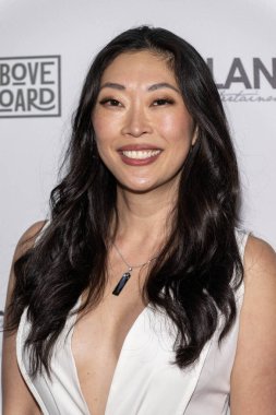 Aktris Jackie Dallas, 5 Haziran 2025 'te Özel Konut Los Angeles, CA' da LANY Entertainment Summer Mixer 'a katıldı.