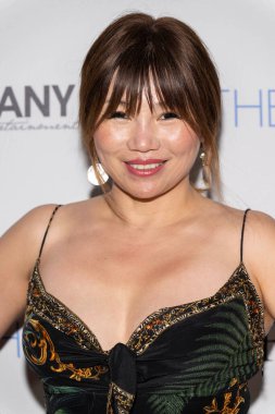 Yapımcı Helen Qi, LANY Entertainment Yaz Mixer 'ına katılıyor Los Angeles, CA, 5 Haziran 2025