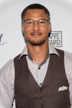 Aktör Najee De Tiege, 5 Haziran 2025 'te Los Angeles Özel Konutu' nda LANY Entertainment Summer Mixer 'a katıldı.